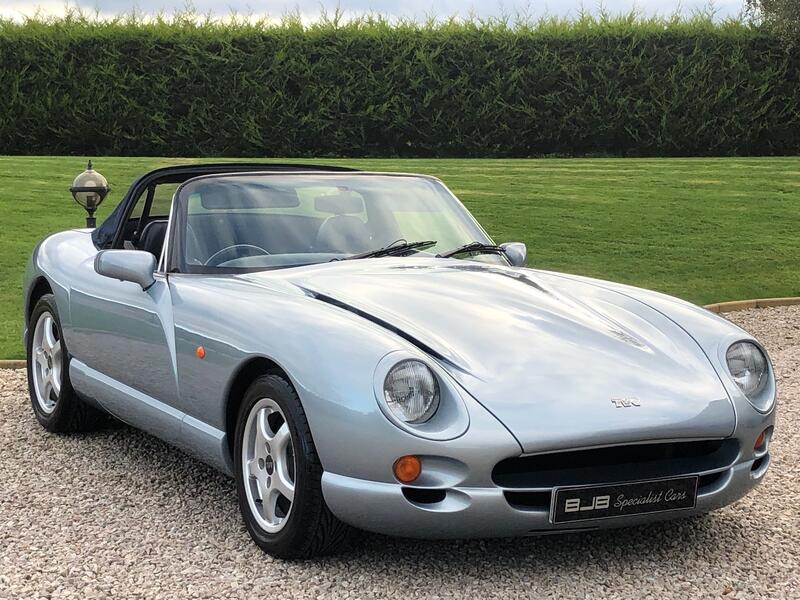 View TVR CHIMAERA *SOLD* 4.0 V8 S2. ICE BLUE MET,  PAS, SPORTS EXHAUST, ACT, LOW MILES FSH 18 SERVICES, TVR PLATE.