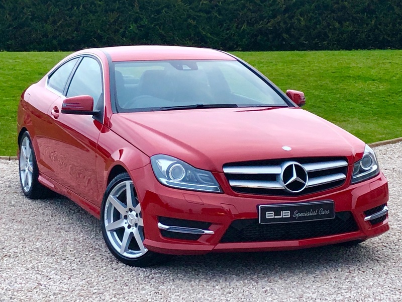 View MERCEDES-BENZ C CLASS *SOLD* C220 CDI AMG SPORT EDITION COUPE 7 Speed Auto - Paddles. Superb Example with FSH.