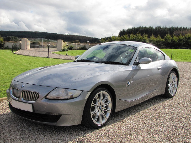 View BMW Z4 3.0 SI Sport Coupe. Silver Grey with Black Leather