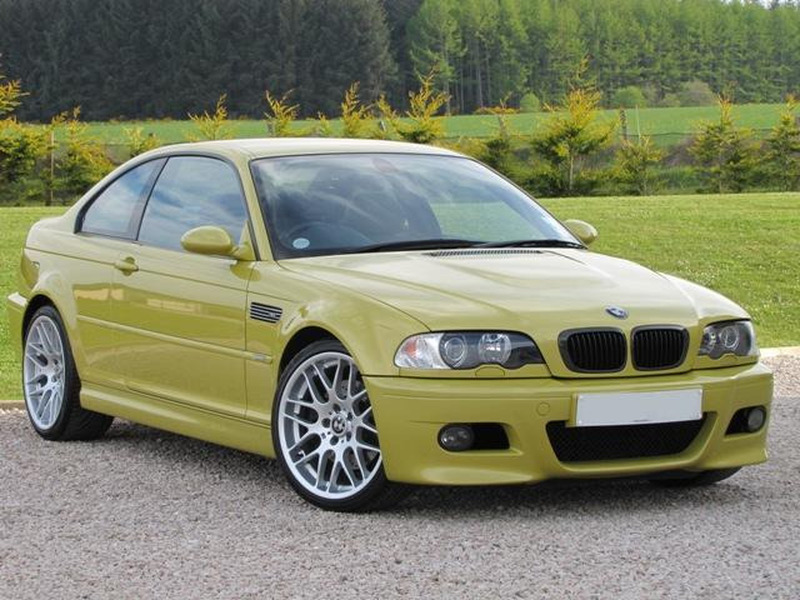 View BMW M3 COUPE. Pheonix Yellow Metallic