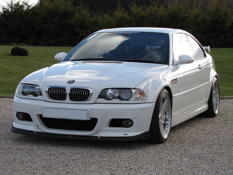 View BMW M3 Genuine AC Shnitzer E46 M3 SMG In Factory Alpine White Paintwork. Low Miles and Owners. FSH