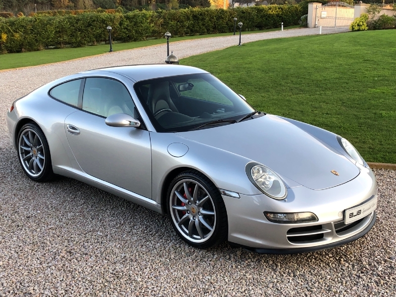 View PORSCHE 911 *SOLD* 997 CARRERA S 3.8 6 SPEED MANUAL. ARCTIC SILVER METALLIC WITH BLACK LEATHER, SPORT CHRONO.