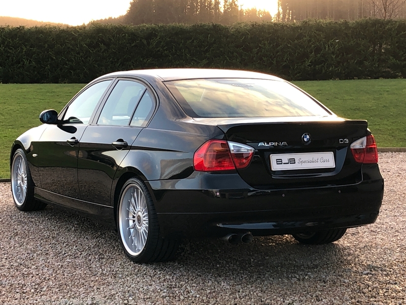View BMW ALPINA D3. BLACK SAPPHIRE WITH HALF BLACK LEATHER. SOLD.