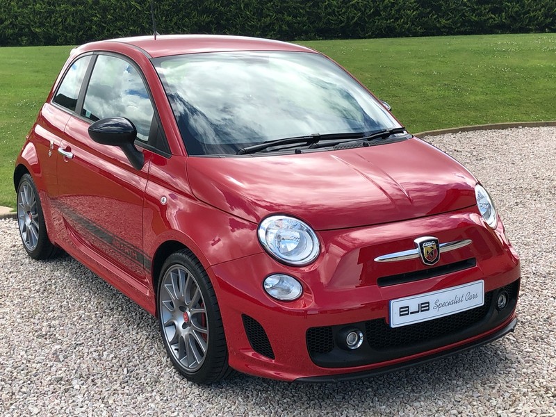 View ABARTH 595 Trofeo 1.4 T-JET 16V. Rosso Red with Black Bucket Seats. Immaculate. SOLD.