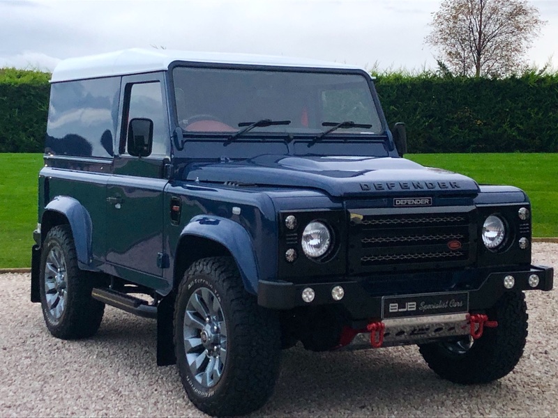 View LAND ROVER DEFENDER *SOLD * 90 TD HARD TOP TDCI. FRESH UPGRADE TO AN EXCEPTIONAL STANDARD. FSH.