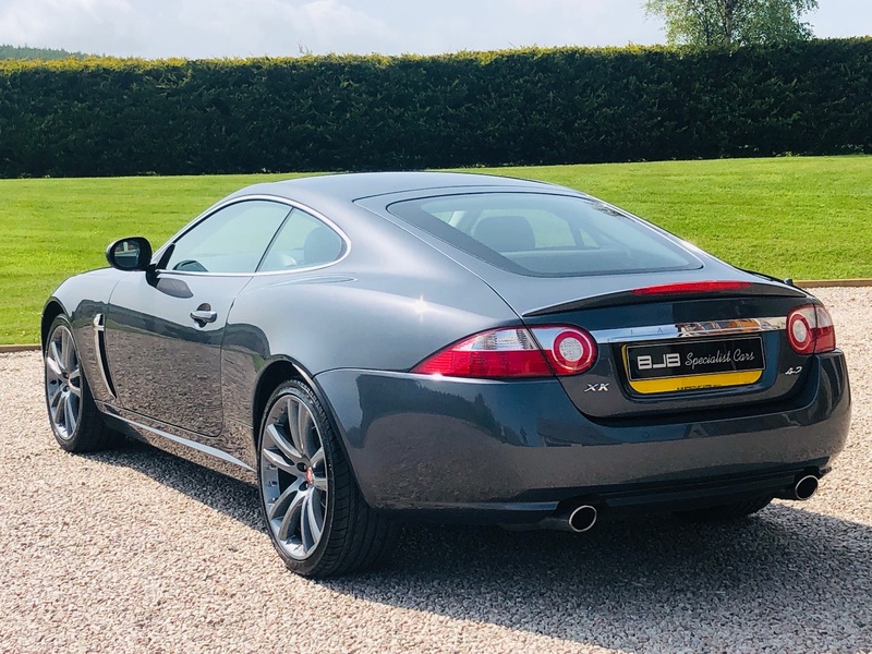 View JAGUAR XK *SOLD* SIMILAR RQUIRED + XK60. SLATE GREY,  20'' ALLOYS, 2 PREVIOUS OWNERS, FSH 14 SERVICES.