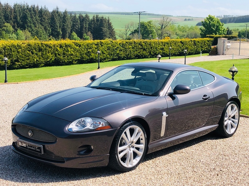 View JAGUAR XK *SOLD* 60TH ANIVERSARY. PEARL GREY WITH IVORY, XK60 STYLING, 20'' ALLOYS, 2 PREVIOUS OWNERS.